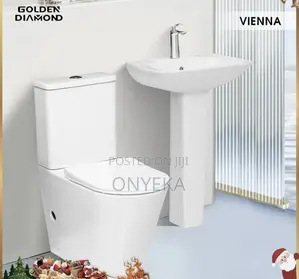 Complete Golden Diamond Water Closet