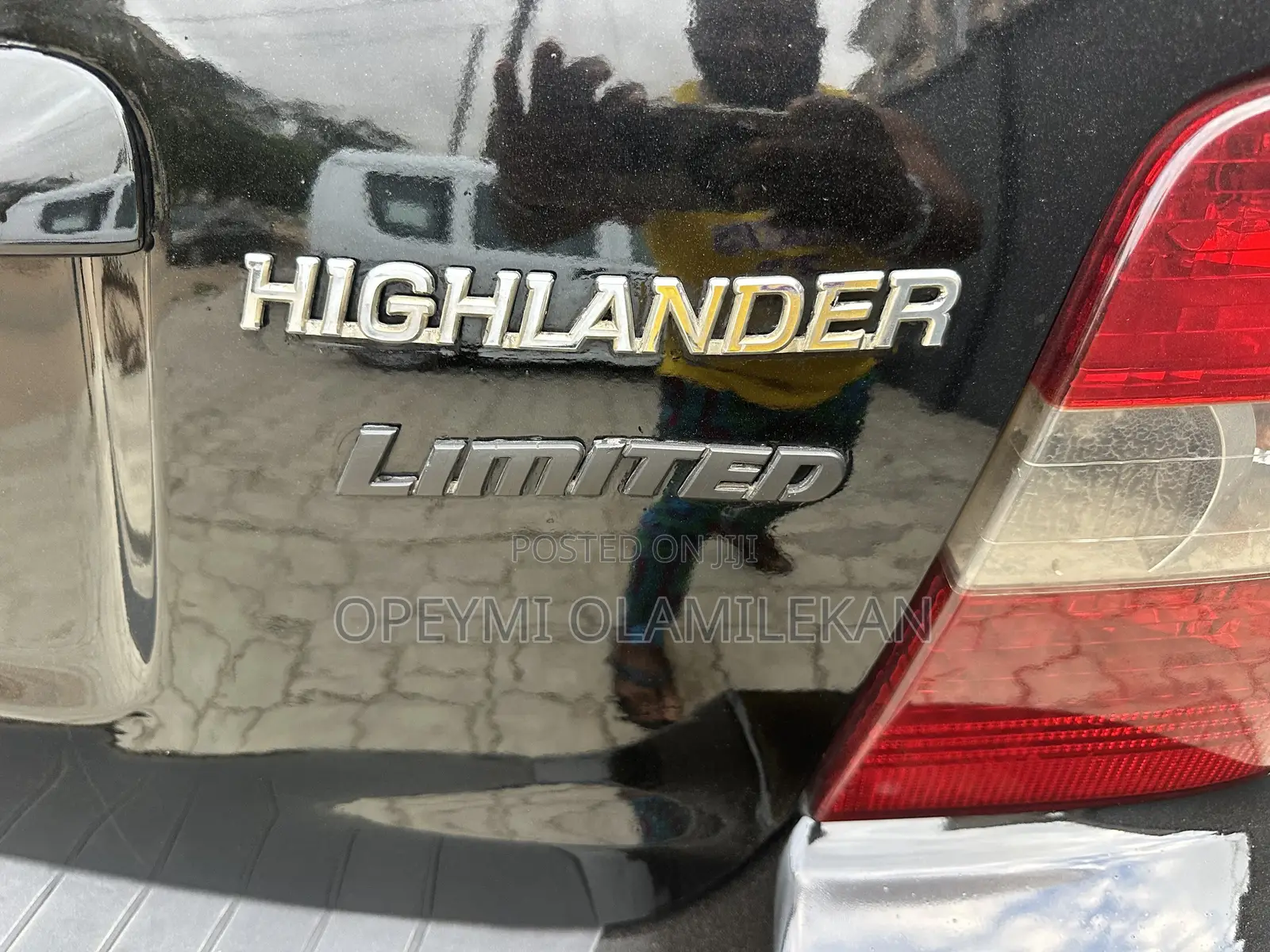 Toyota Highlander Limited V6 2005 Black