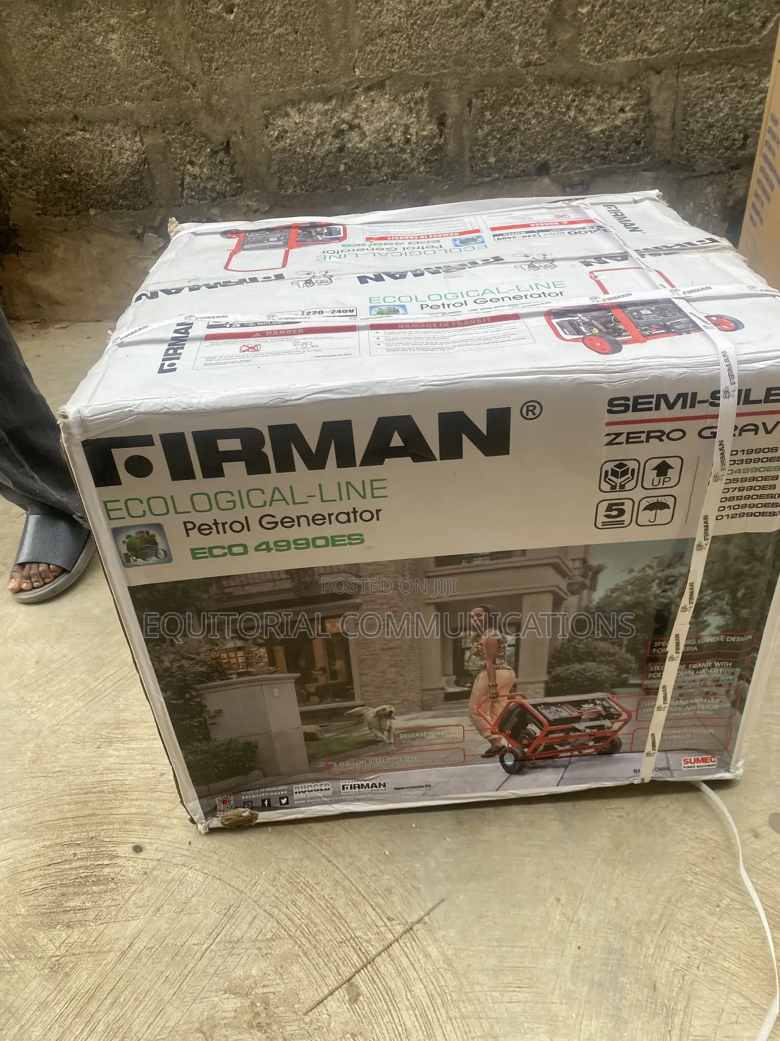 FIRMAN 3.4KVA Automatic Generator for Emergency Power