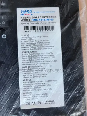 15kva 48v Hybrid Inverter (One Inverter)