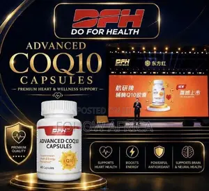 DFH Advanced CoQ10 Capsules - Premium Heart Wellness Support