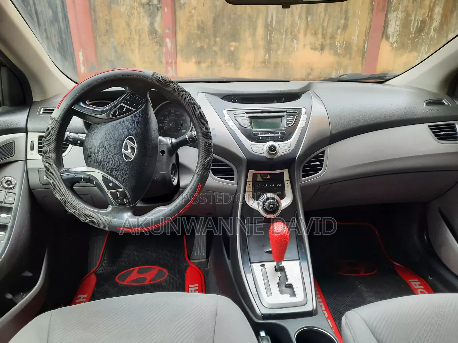 Hyundai Elantra 2012 Black