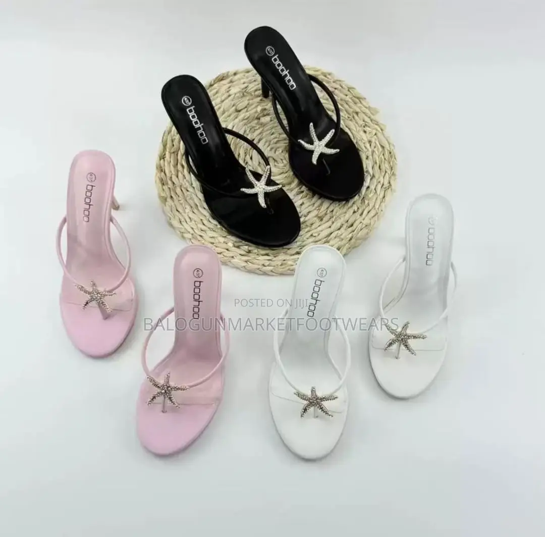 Luxury Star Bamboo Kitten Heel