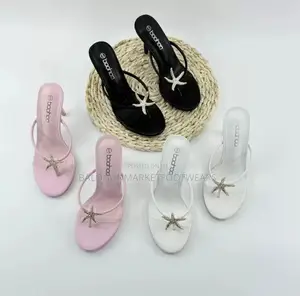 Luxury Star Bamboo Kitten Heel