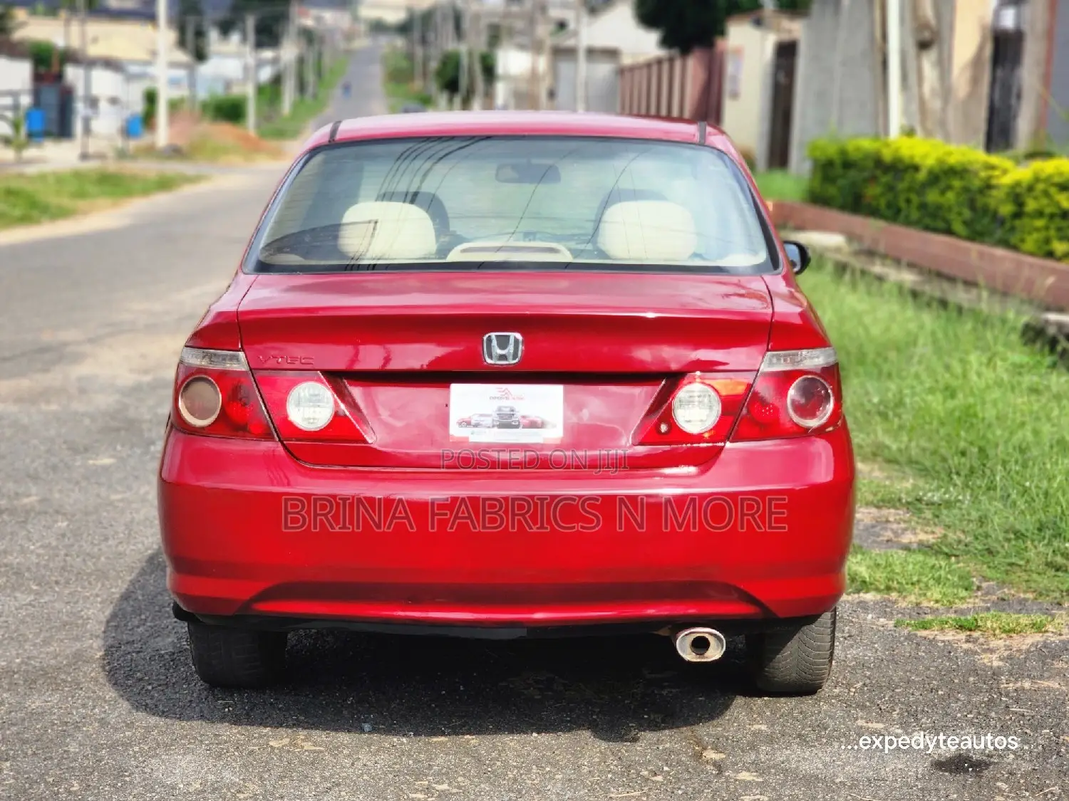 Honda City 2008 Red