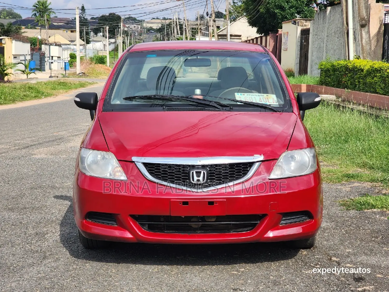 Honda City 2008 Red