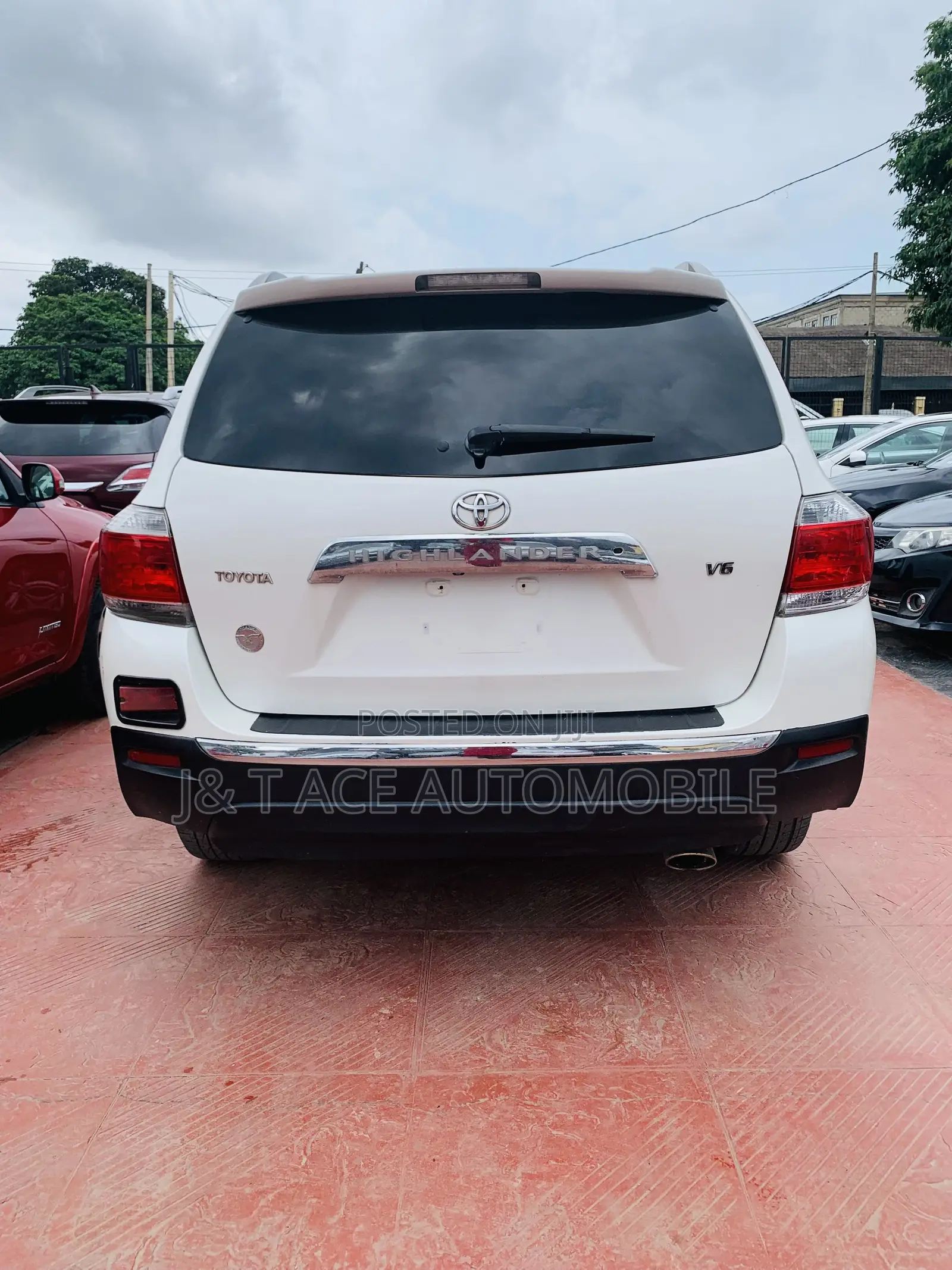 Toyota Highlander 2008 White