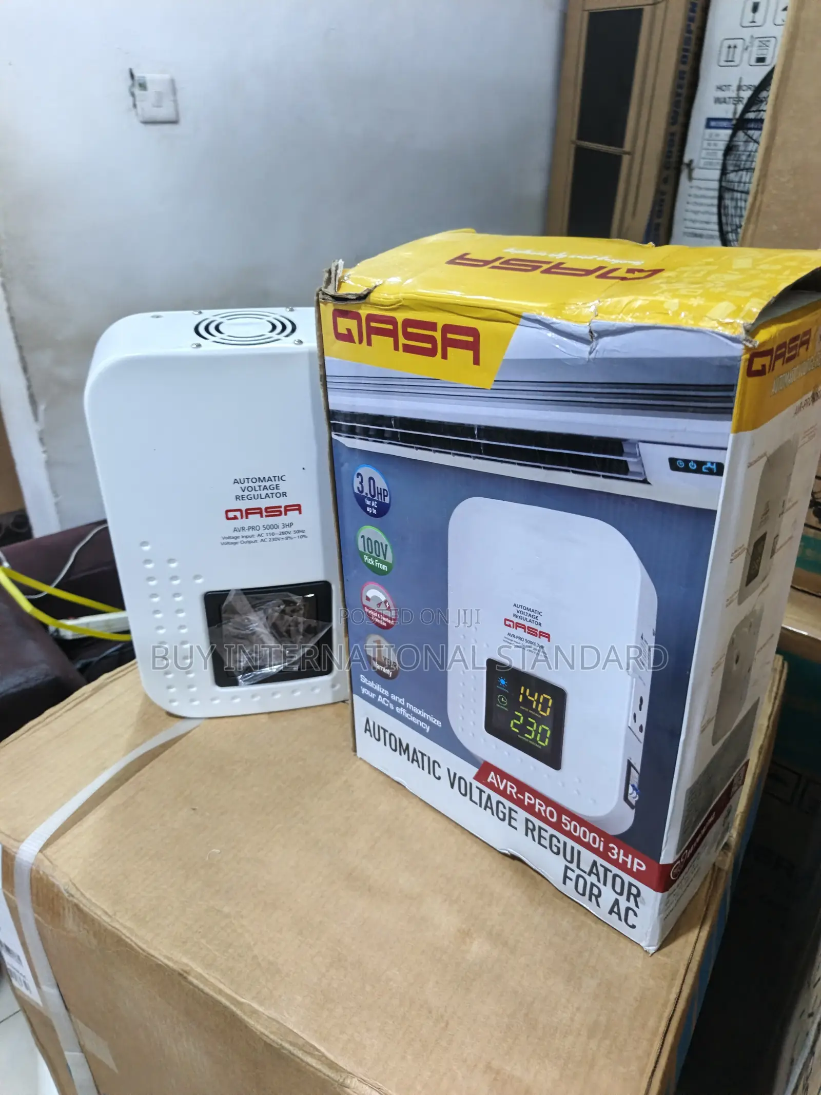 Qasa 5kva Automatic Voltage Control – Wall Mounted Stabilizer