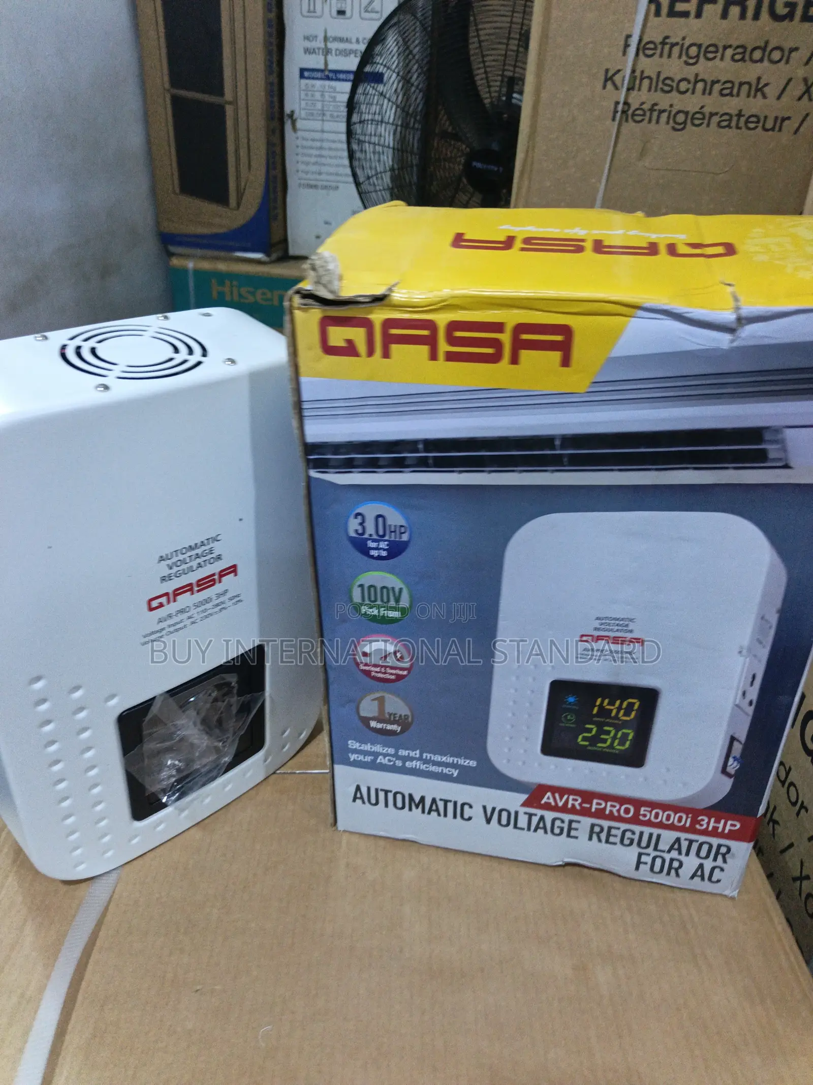 Qasa 5kva Automatic Voltage Control – Wall Mounted Stabilizer