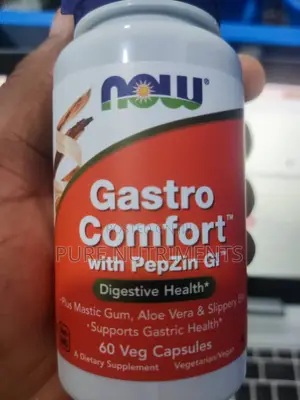 NOW Foods Gastro Comfort With PepZin GI 60veg Caps