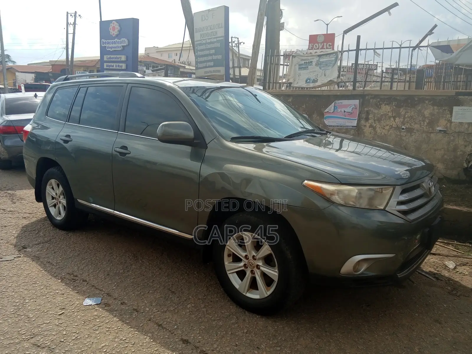 Toyota Highlander 2013 Green
