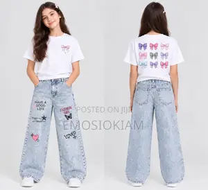 Kids Baggy Jeans and Tops