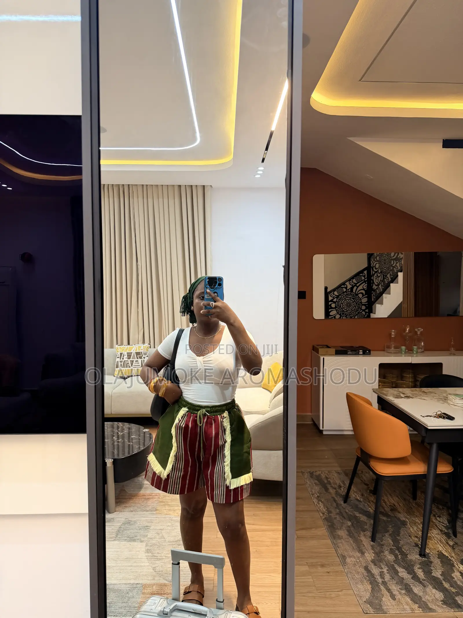 Aso Oke Shorts
