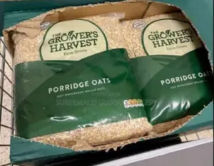 A Carton of the GROWER'S HARVEST Porridge Oat by 12