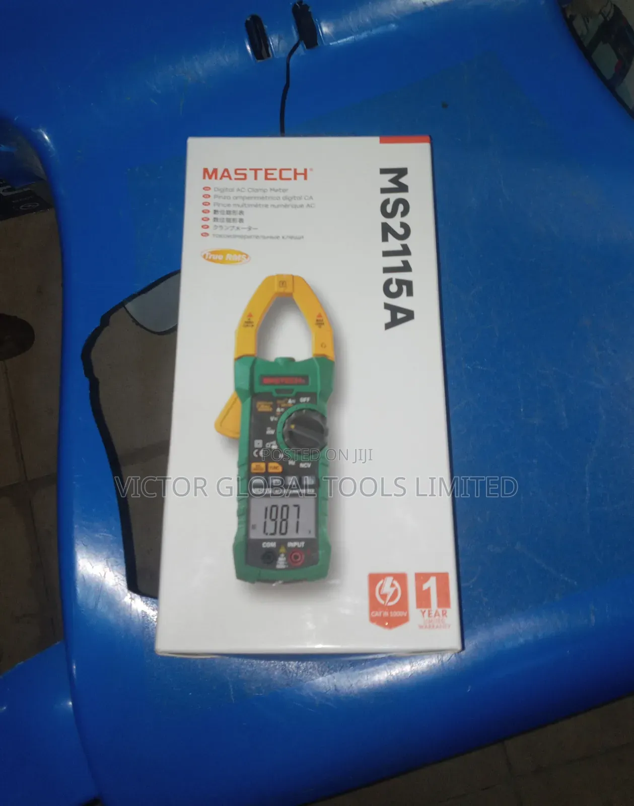 Mastech M2115A Digital Clampmeter.