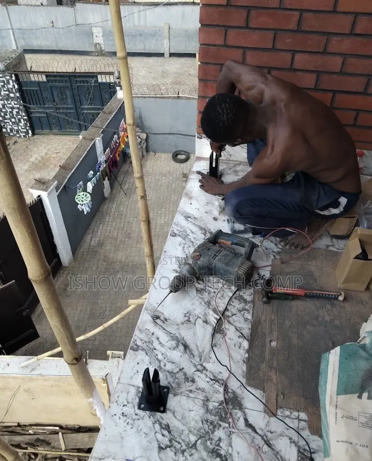Handrail Installation and Window