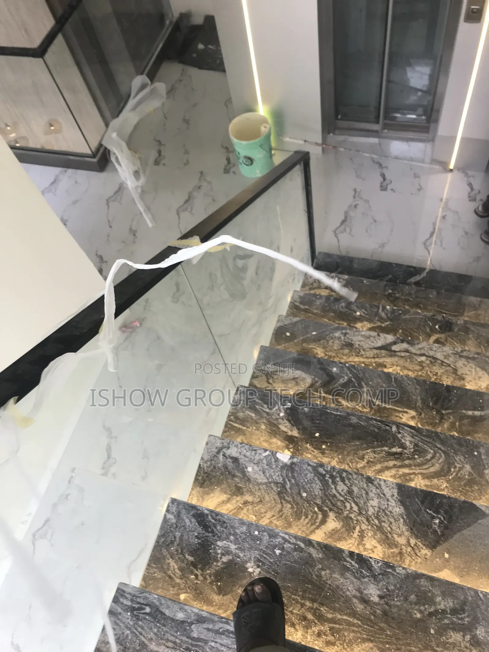 Handrail Installation and Window
