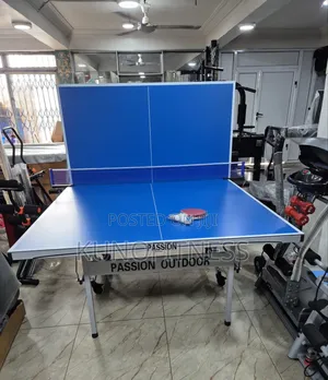 Outdoor Aluminium Foldable Table Tennis Table Net Paddles Included