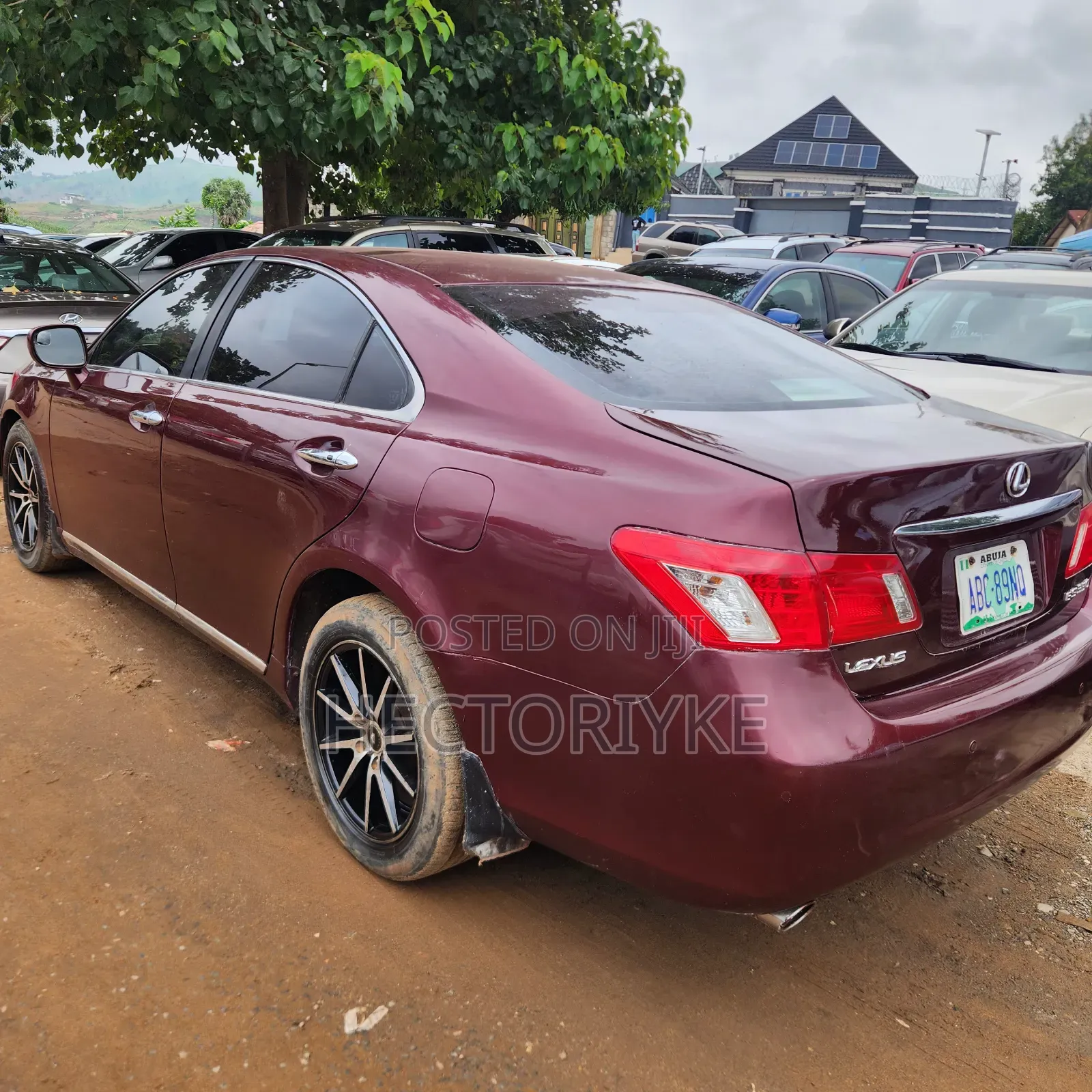 Lexus ES 350 2009 Maroon