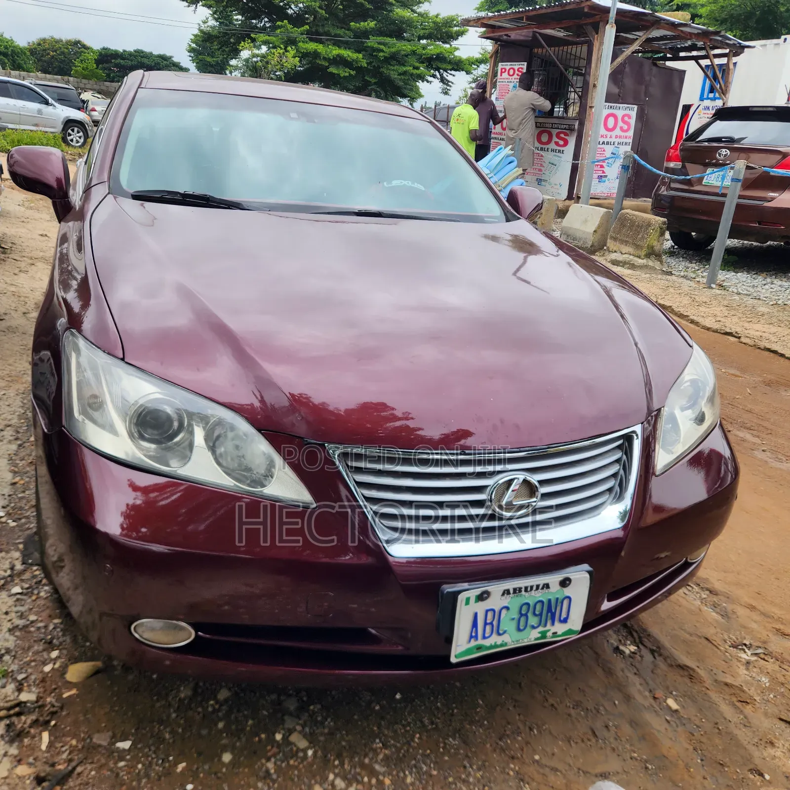 Lexus ES 350 2009 Maroon
