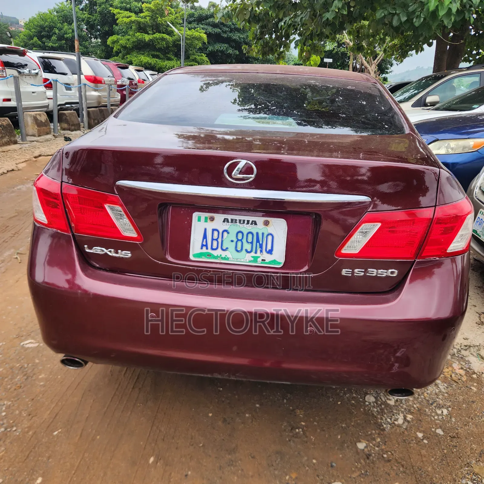 Lexus ES 350 2009 Maroon