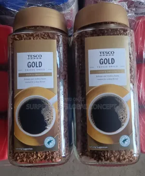 A Carton of Foreign Tesco Dried Coffee by 12