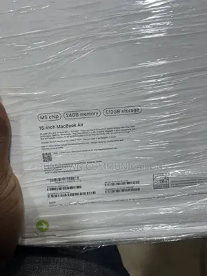 New Laptop Apple MacBook Air 2026 M5 24GB Apple M5 SSD 512GB