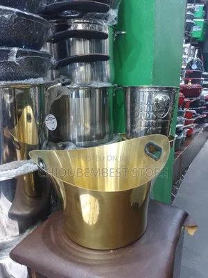 Stainless Steel Wine Champagne Bowl Gold