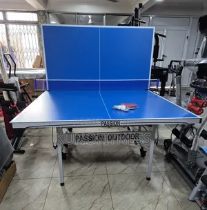 Outdoor Aluminium Table Tennis Table Foldable + Net Paddles