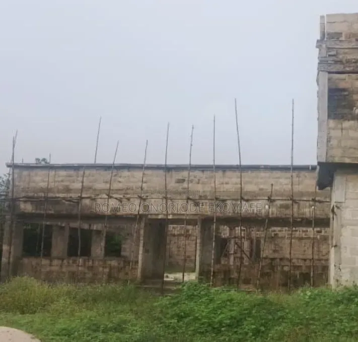 Uncompleted Eatery Fast Food. First Plot