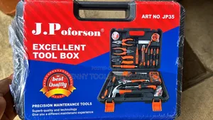J.P Piorson 35Pcs Professional Hand Tool Set – Complete Tool Box