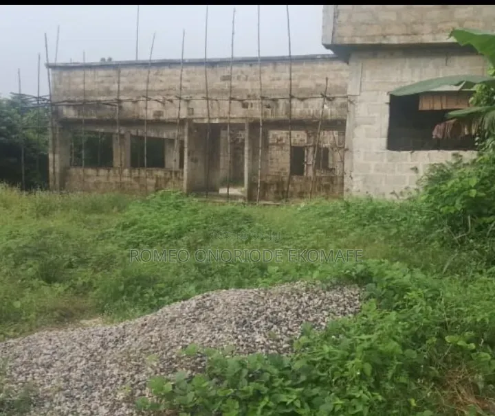 Uncompleted Eatery Fast Food. First Plot