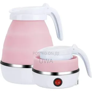 Portable Collapsible Silicone Electric Kettle for Travel Home
