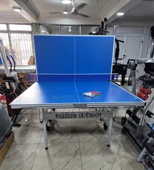 New Outdoor Aluminium Table Tennis Table Foldable Wheels + Net