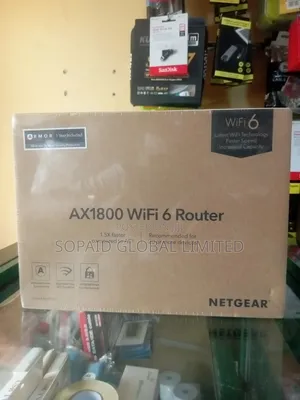 NetGear AX1800 Wi-Fi 6 Router