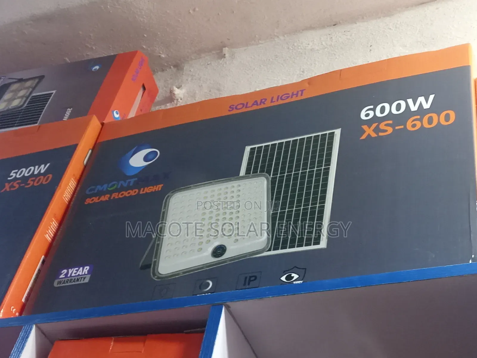 600w Cmontmax Solar Flood Light
