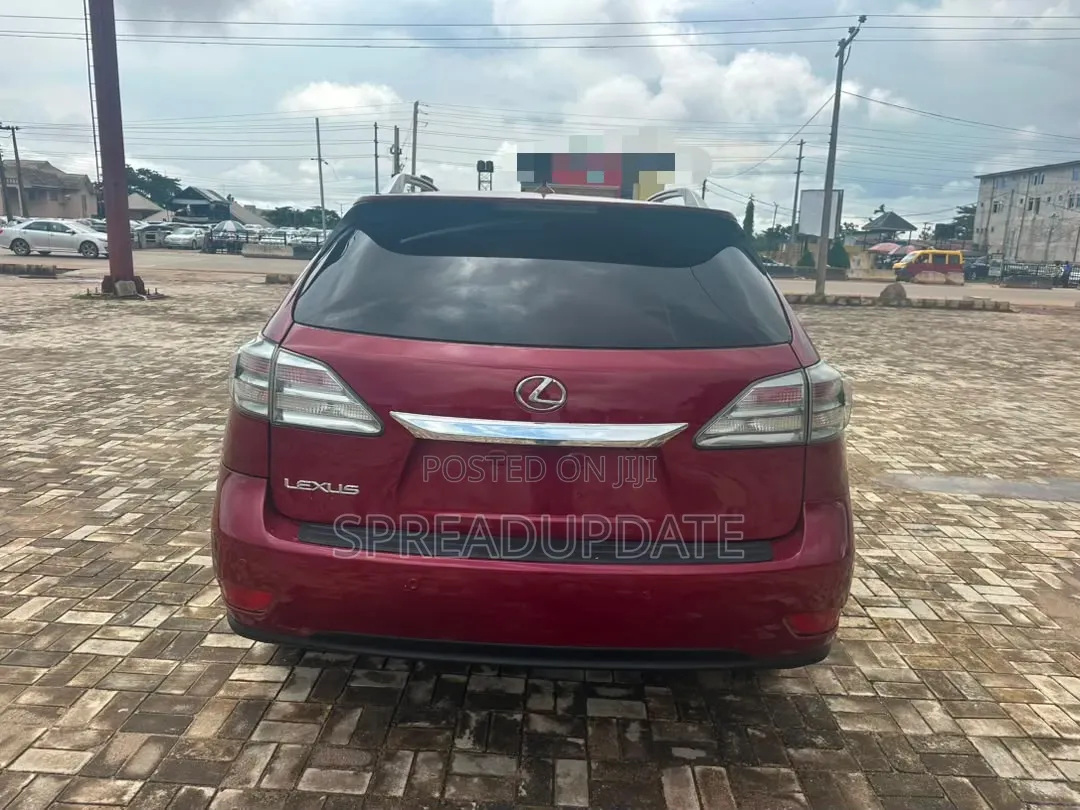 Lexus RX 2010 Red