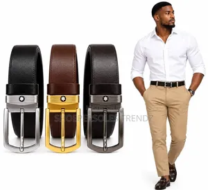 Leather Belt 2 Colours in 3 Designs