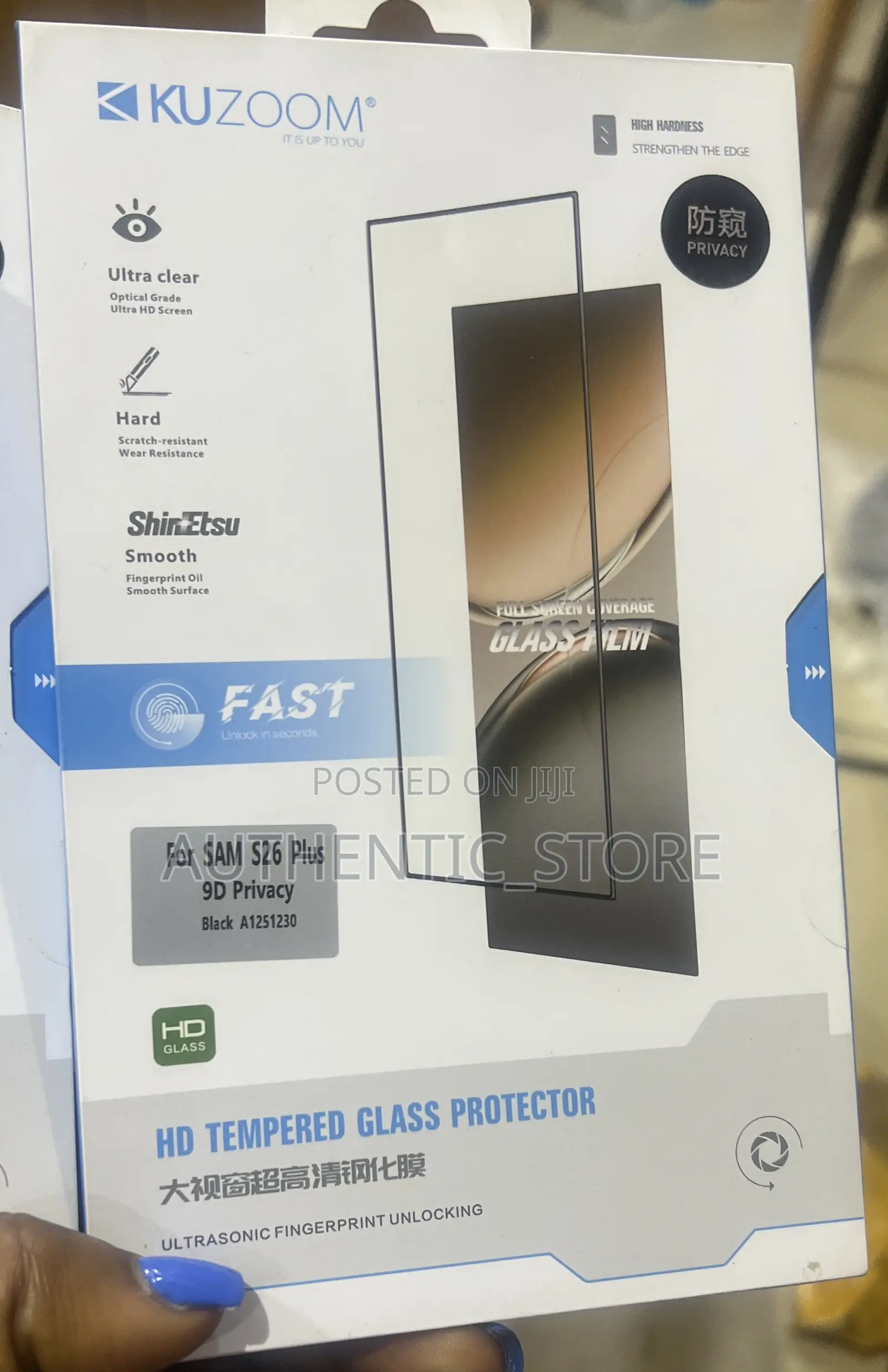 Kuzoom Screen Protector for S26 Plus