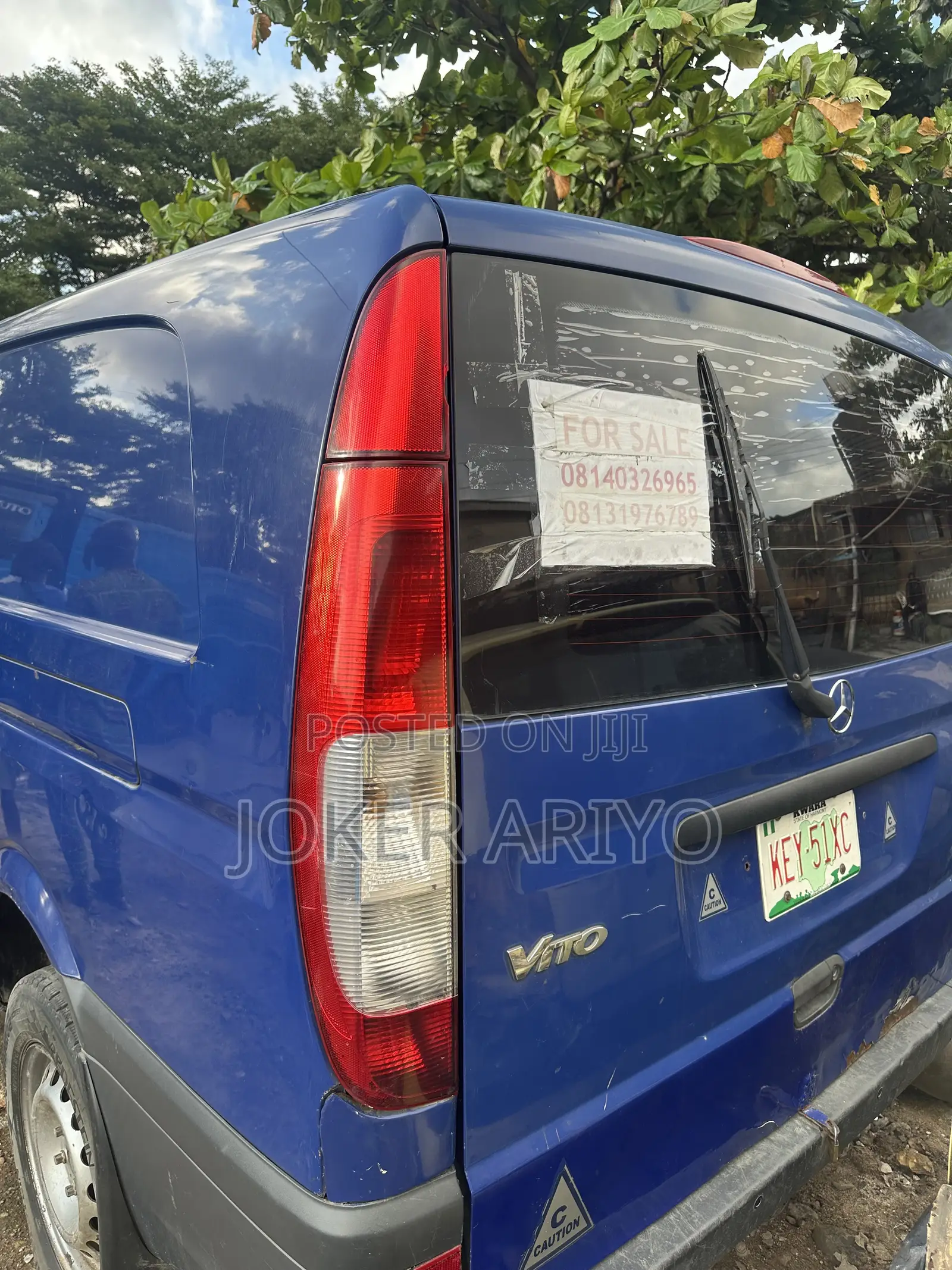 Mercedes-Benz Vito 2014 Blue