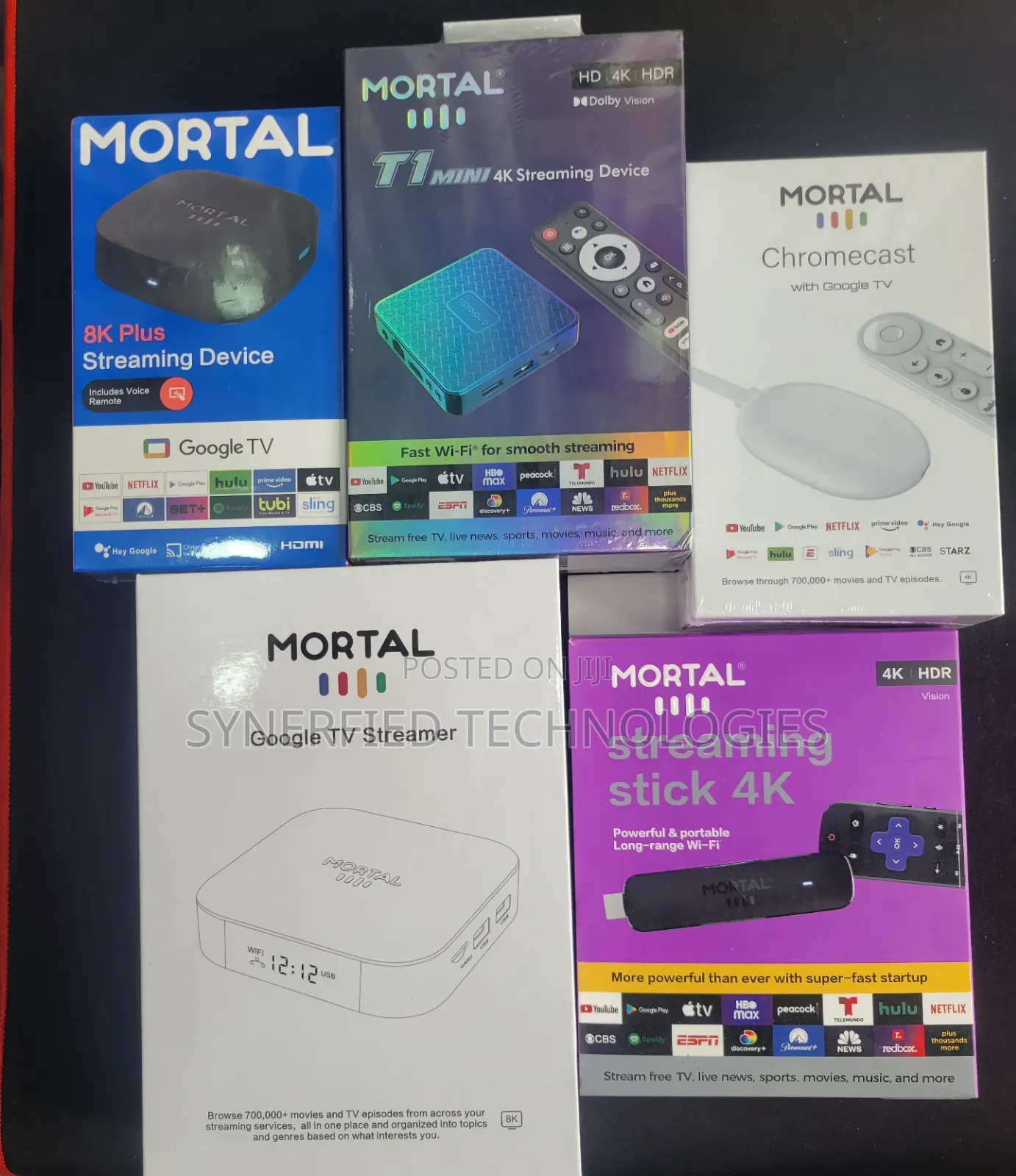 Mortal TV Streaming Devices Devices