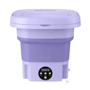 Portable Foldable Washing Machine With Lid for Underwear BabyClothes