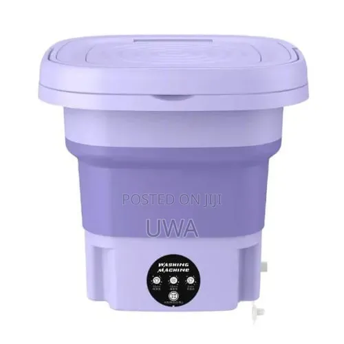 Portable Foldable Washing Machine With Lid for Underwear BabyClothes