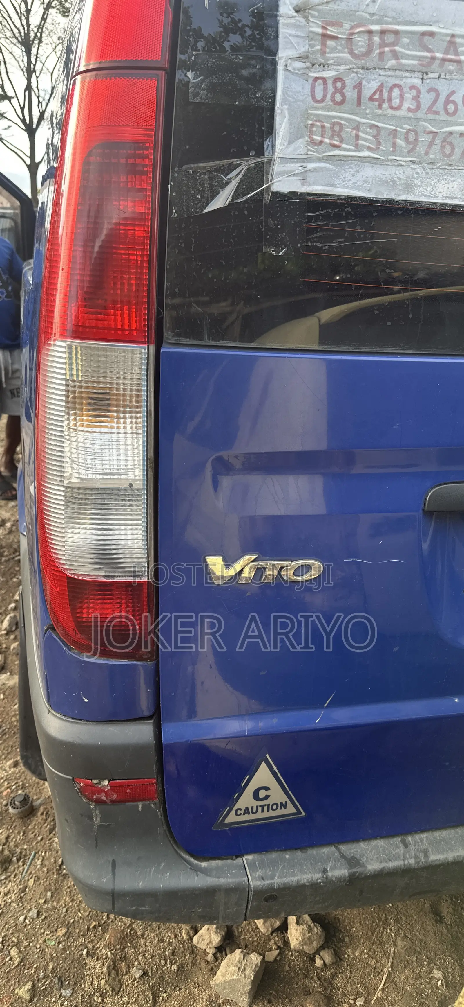 Mercedes-Benz Vito 2014 Blue