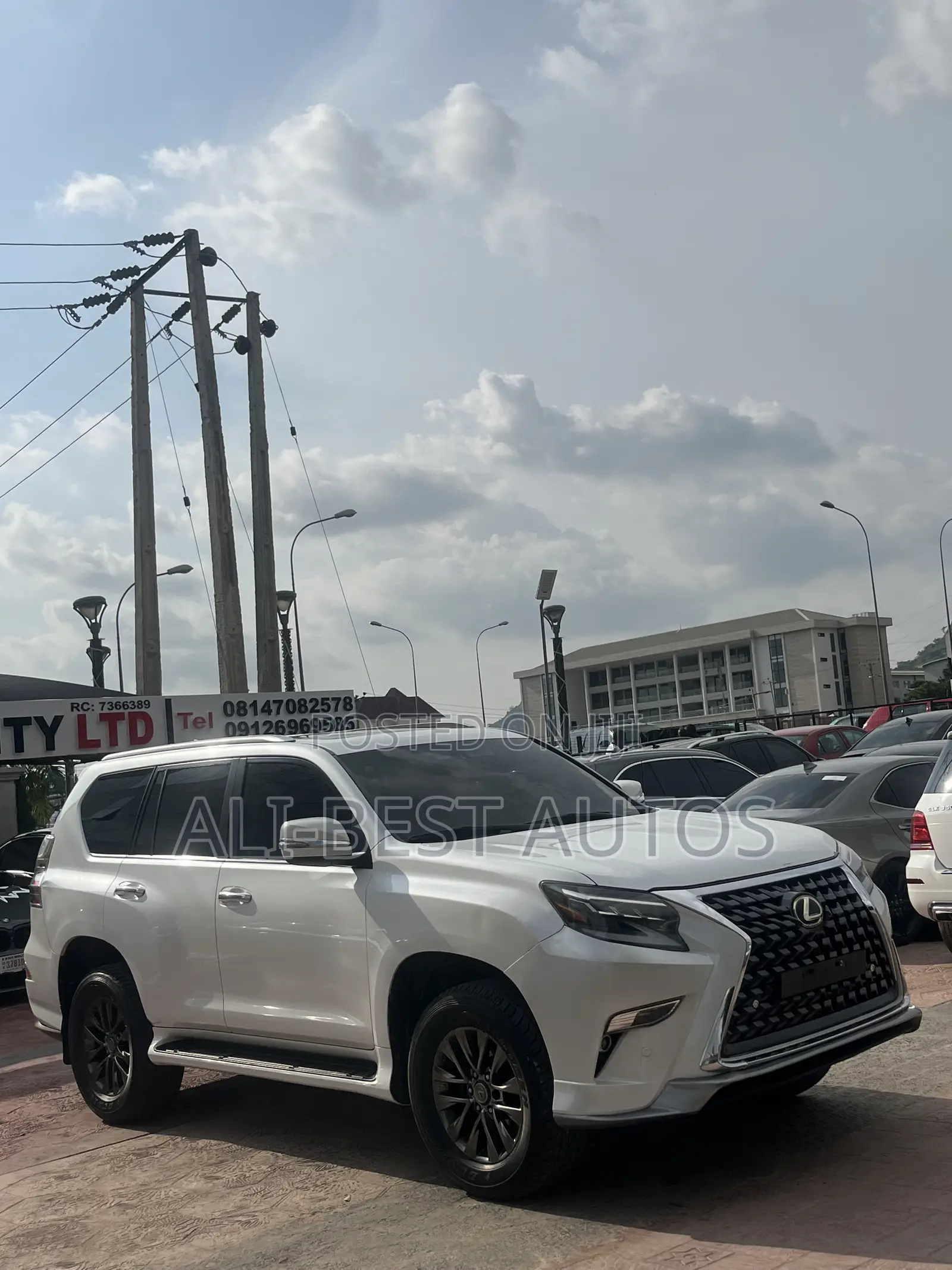 Lexus GX 2014 White