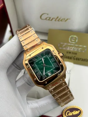 Cartier Gold Chain Wristwatches