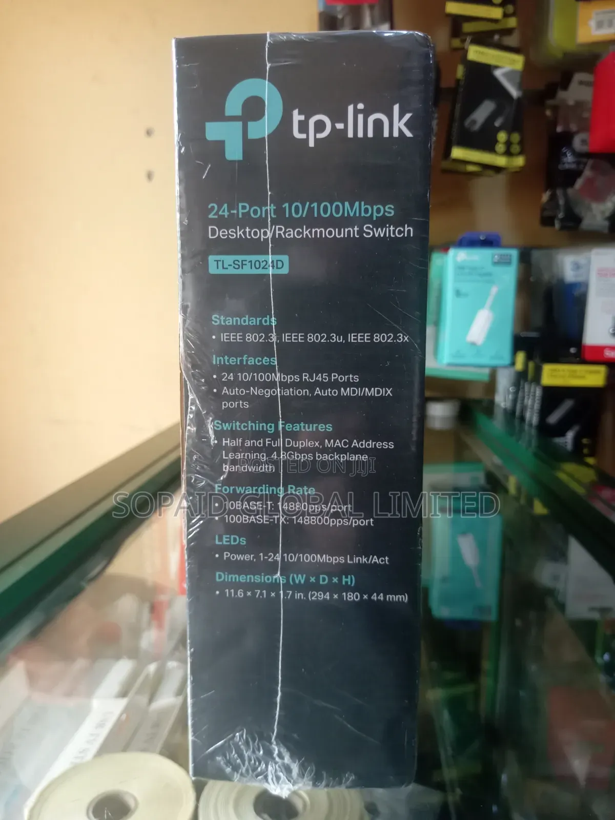TP-Link 24-Port 10/100Mbps Desktop/Rackmount Switch