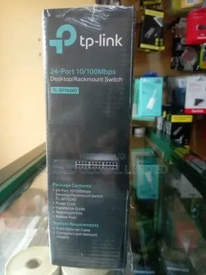 TP-Link 24-Port 10/100Mbps Desktop/Rackmount Switch