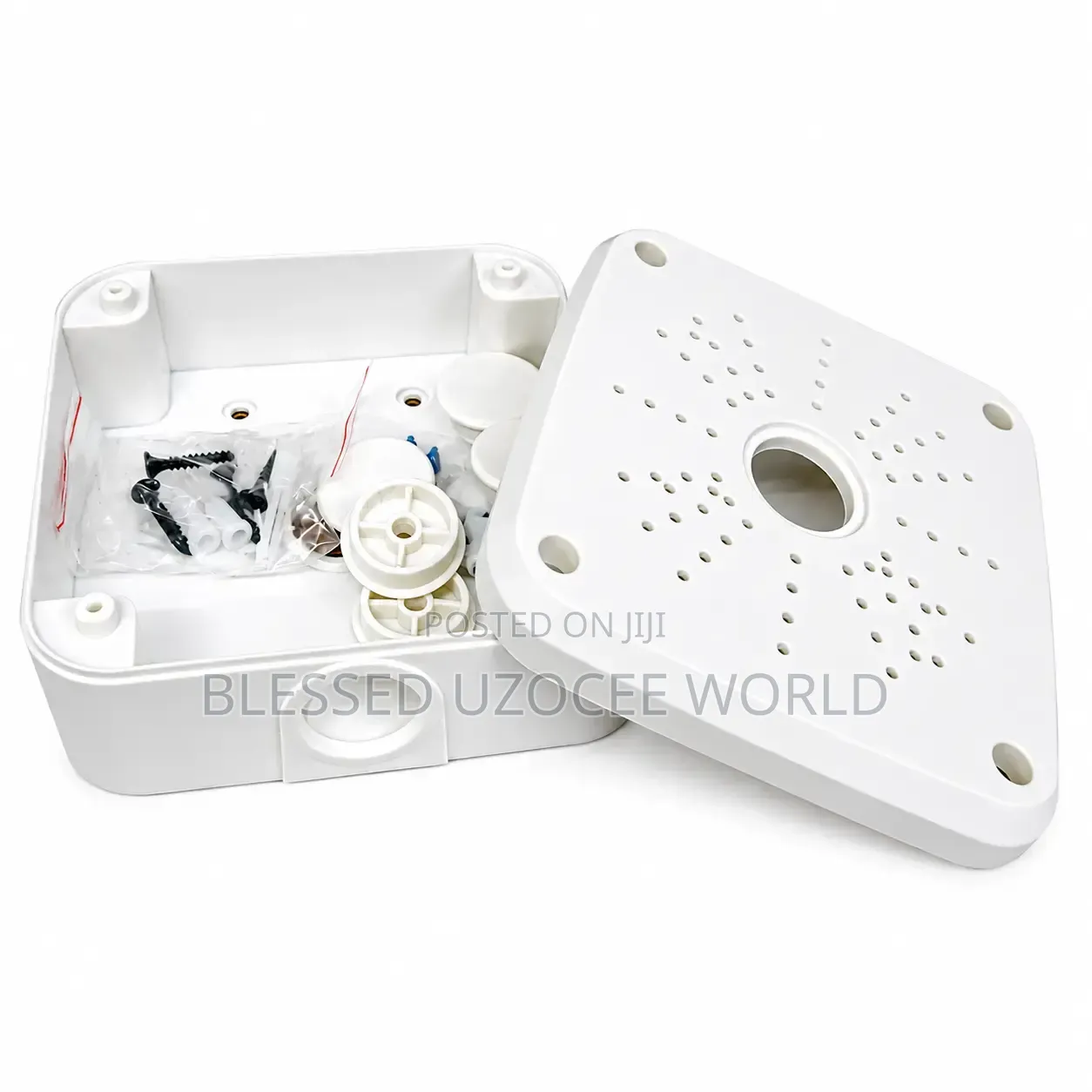 Universal Weatherproof Deep Base Mount Junction Box, CCTV Camera Mount