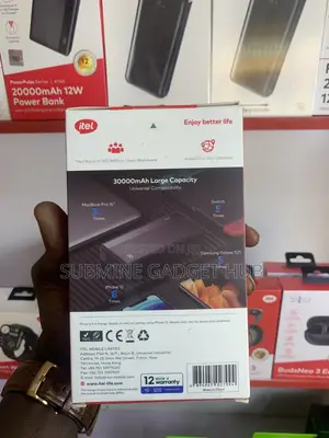 Itel 22.5 30000mah Powerbank